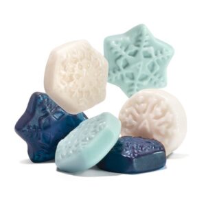 Albanese Christmas Snow Flake Flurries Gummy 5lb Bag Bulk